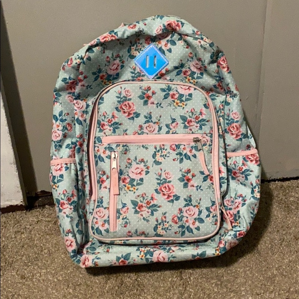 Floral backpack